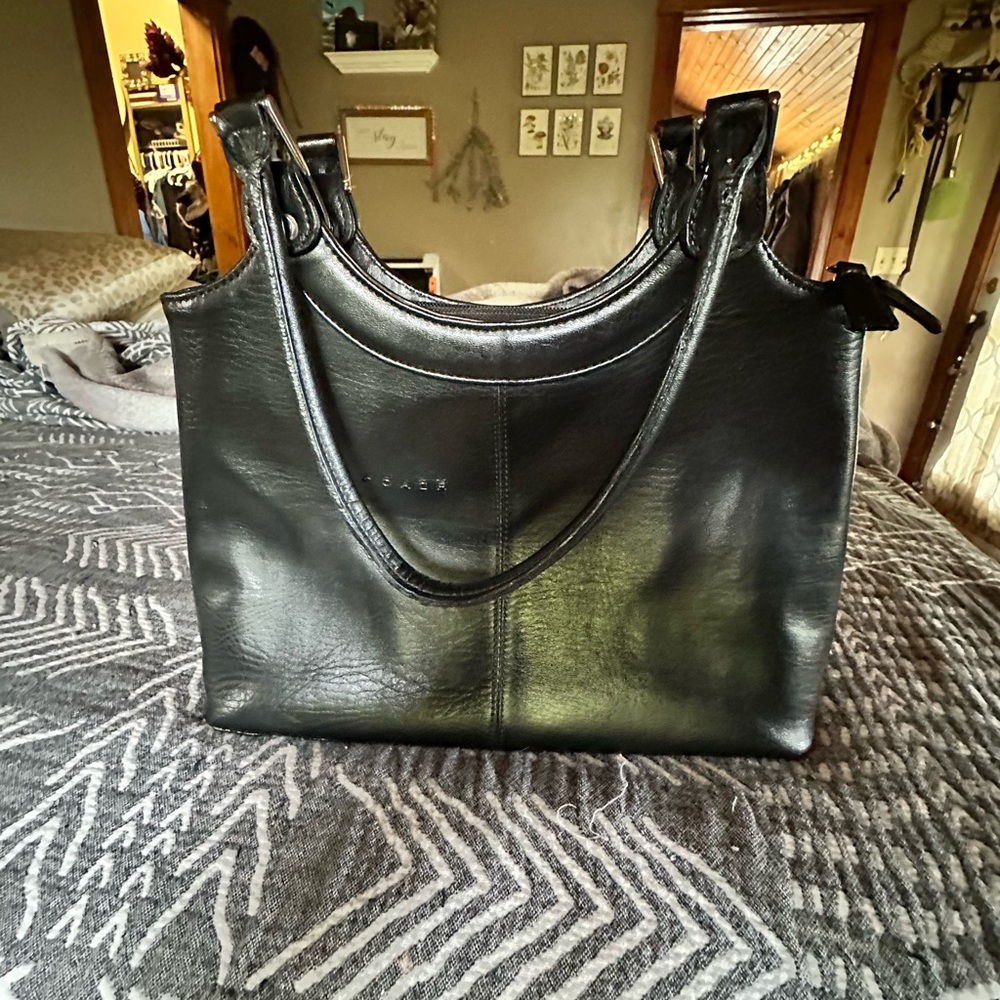 Black Leather Women's Bag